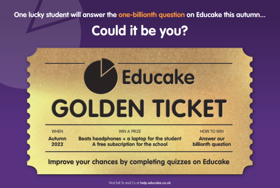 Educake Question Example Wisbech student answers 1 billionth question on Educake | Educake