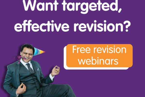 Want targeted, effective revision? Free revision webinars