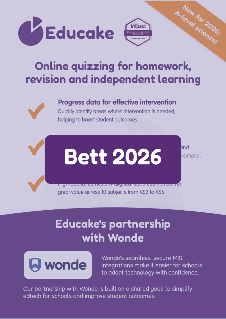 Educake Question Example Educake event literature